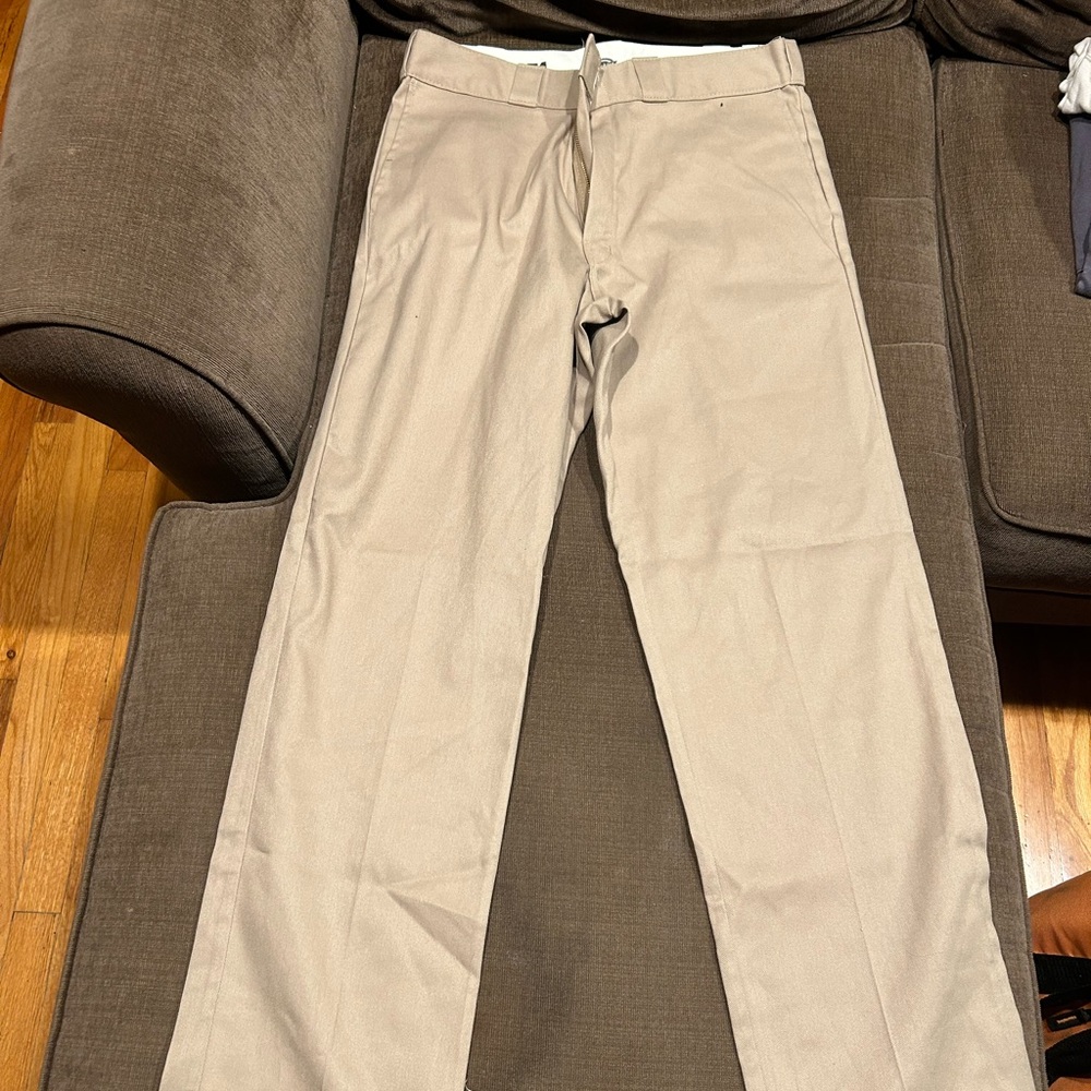 Dickies Men's Light Tan Chinos